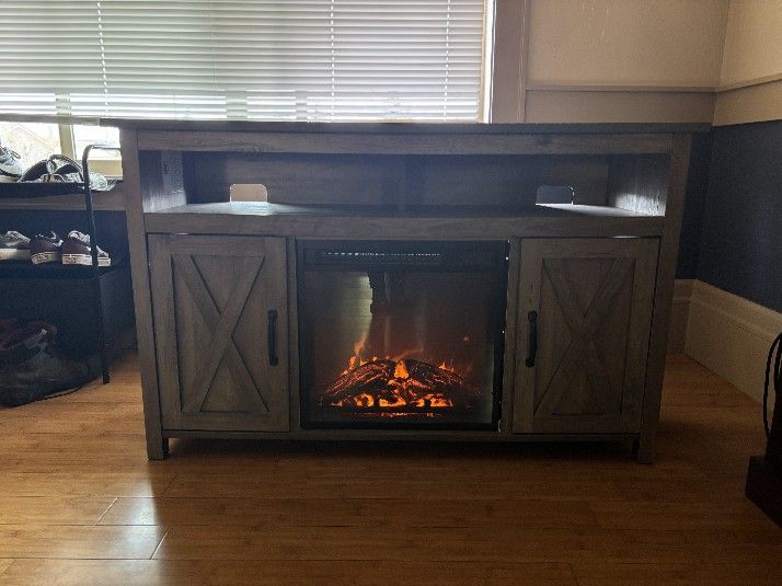 Electric Fireplace/TV Stand