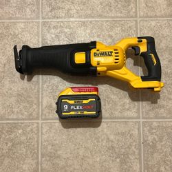Dewalt Sawzall With Battery 