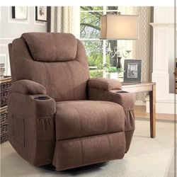 Swivel Rocker Recliner Chair with Massage