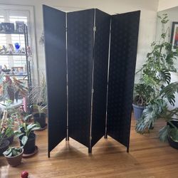 Black Room Divider