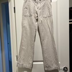 Banana Republic Beige Linen Pants