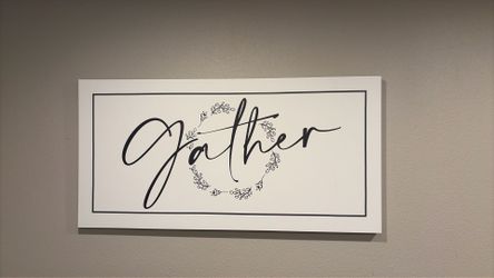 Large Gather canvas