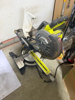 Ryobi miter saw