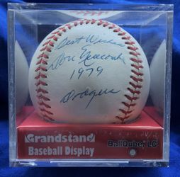 Father’s Day Gift ~ Dodgers Baseball Fan ~ Don “The Newk” Newcombe L.A. & Brooklyn Dodgers Autographed Baseball