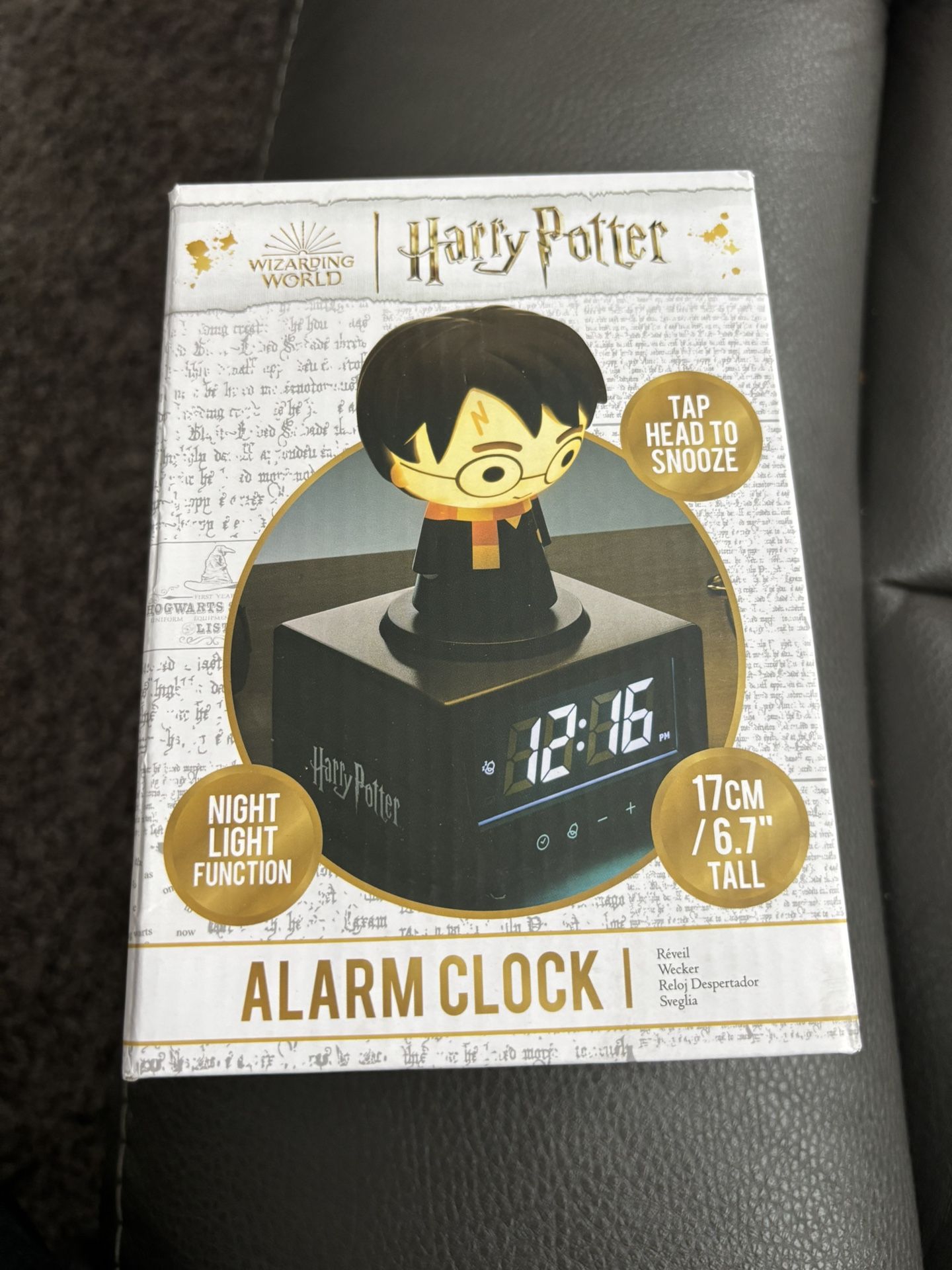 Harry Potter Alarm Clock With Night Light