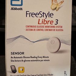 Freestyle Libre 3 Diabetes Sensor
