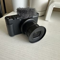 Sony ZV-1 Black Digital Camera For Content Creators 