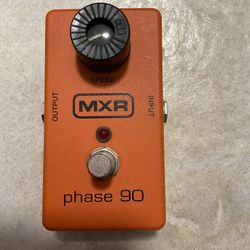 MXR M101 Phase 90 Phaser Guitar Effect Pedal