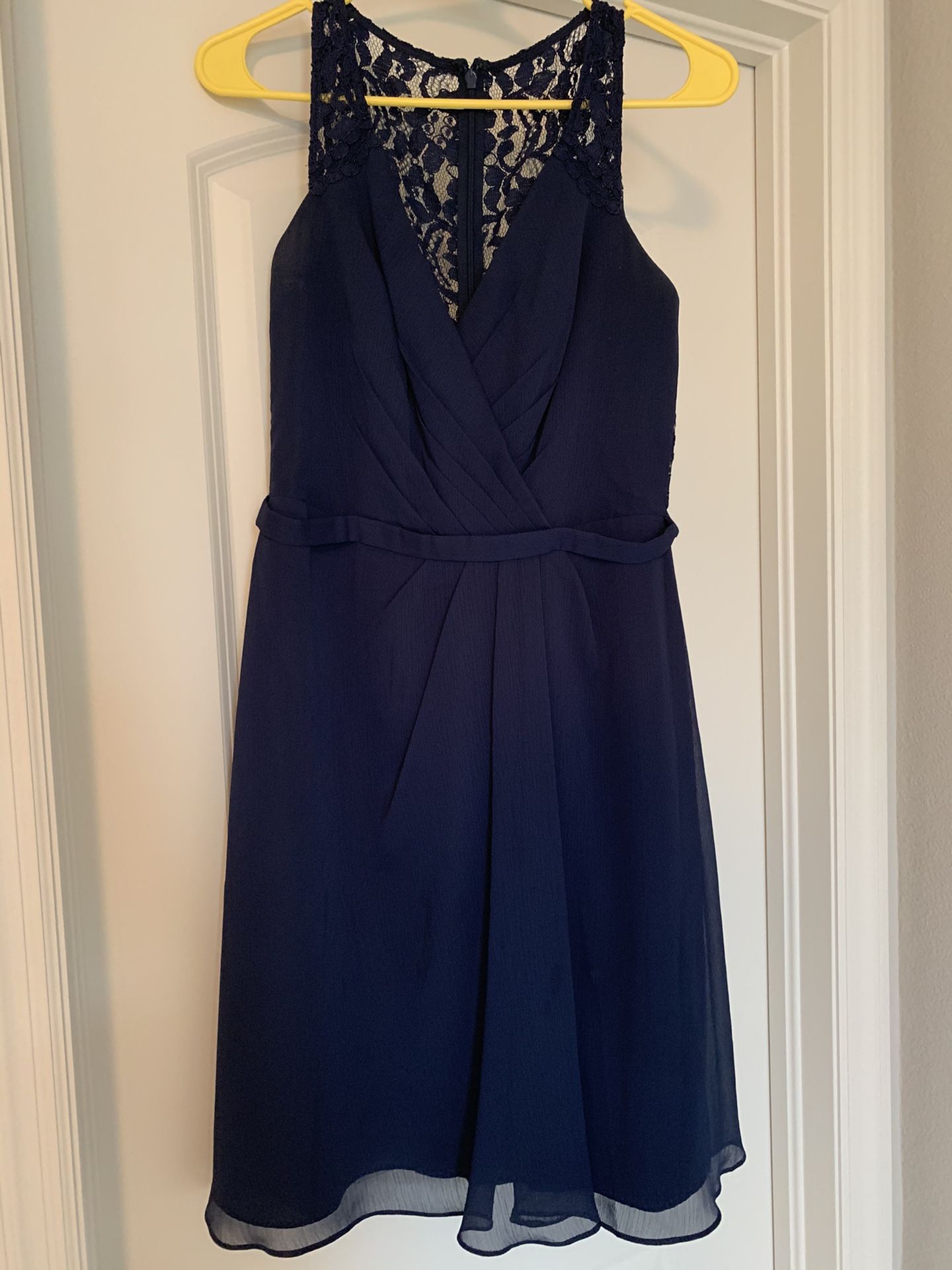 David’s Bridal short bridesmaid dress