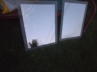 2 led mirror x $30