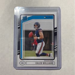 Caleb Williams Rated Rookie Football Card