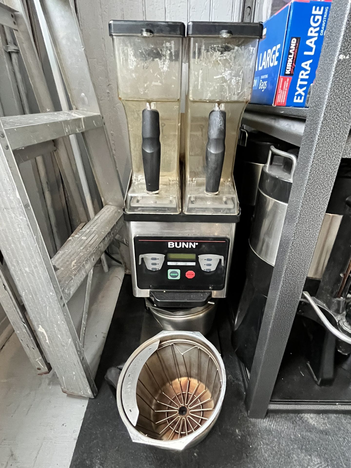 Bunn Smart Coffee Grinder And Brewed