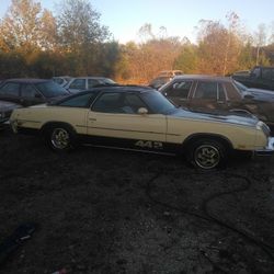 76 Olds Cutlass 442 Big Engine Yellow With Black Interior And Symbols