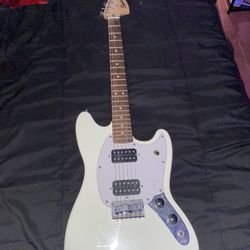Squier Bullet Mustang HH electric guitar  Olympic White