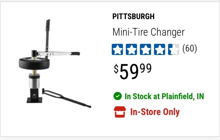 Small Tire Changer