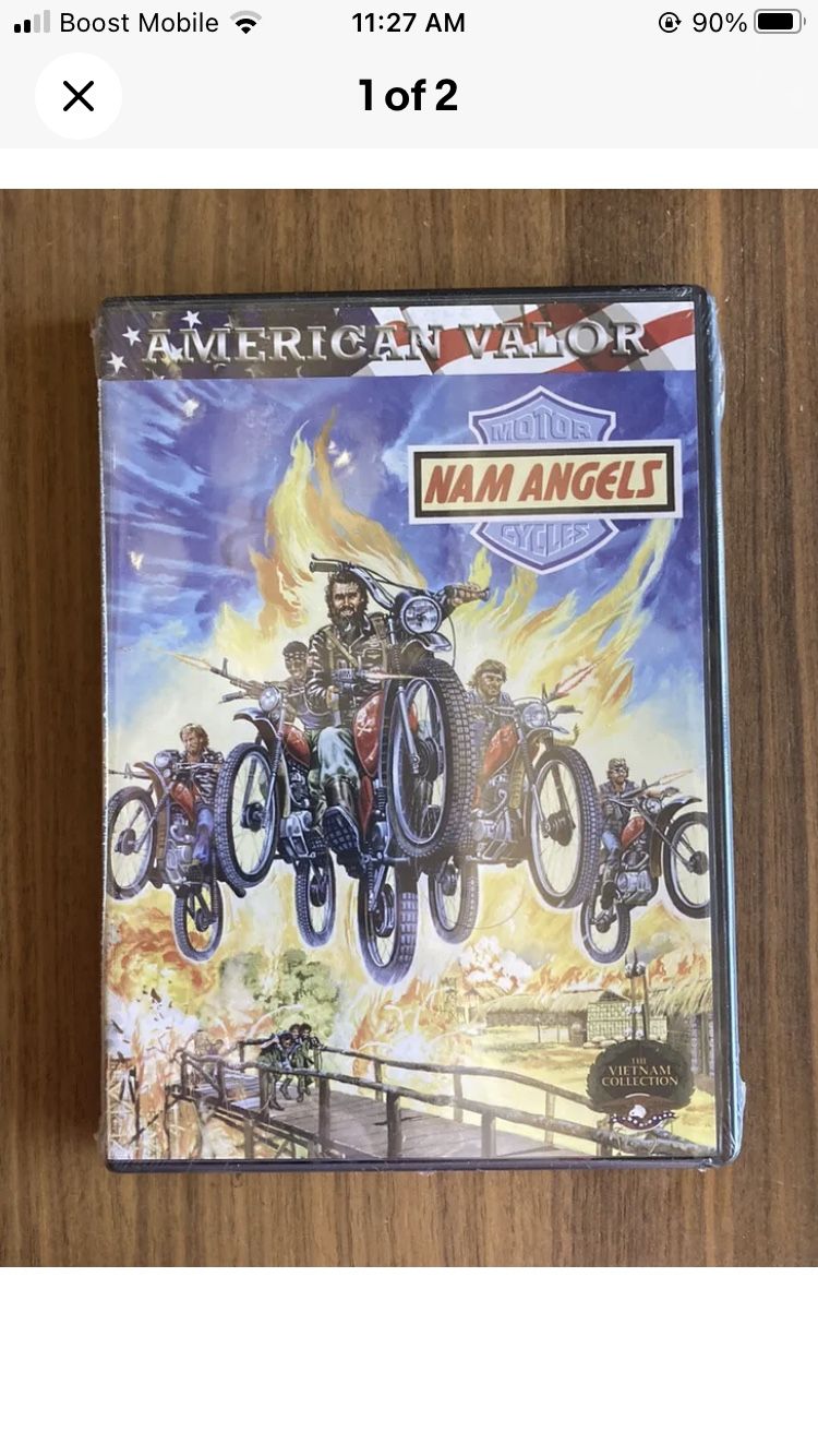Nam Angels American Valor Motorcycles War Film Movie On Dvd