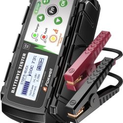 12V 5A Battery Charger, Tester, Trickle Charger & Desulfator, 4-in-1 Smart Automotive Battery Tool with 8-Stage Charging, Pulse Repair, Cranking & Alt