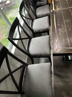 Wood dinning table