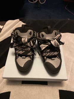 Lanvin Curb sneakers “black/gray” Sz 10 men’s
