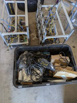 Crypto GPU mining rigs, cases, and parts
