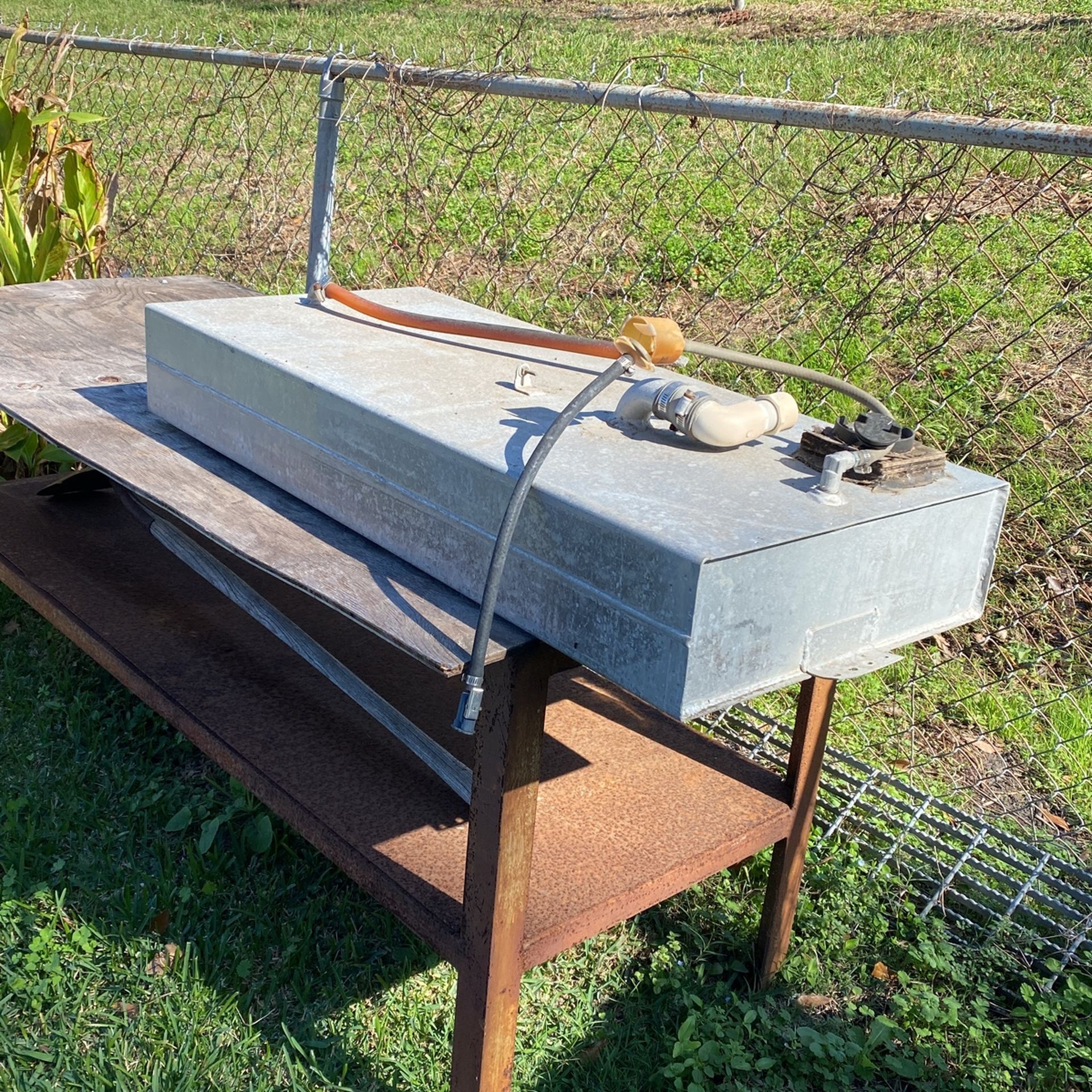 40“ X 18“ By 6” Marine Fuel Tank For Trawling Or Other Boating- 18 Gallon Tank