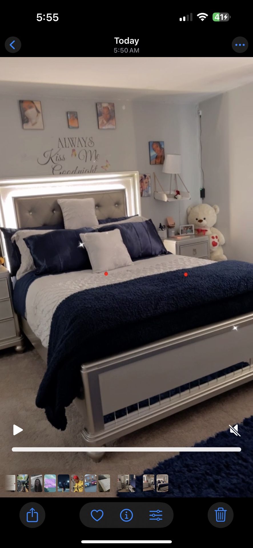 Queen Diva set With Vanity