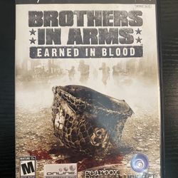 Brothers In Arms: Earned In Blood PS2 CIB