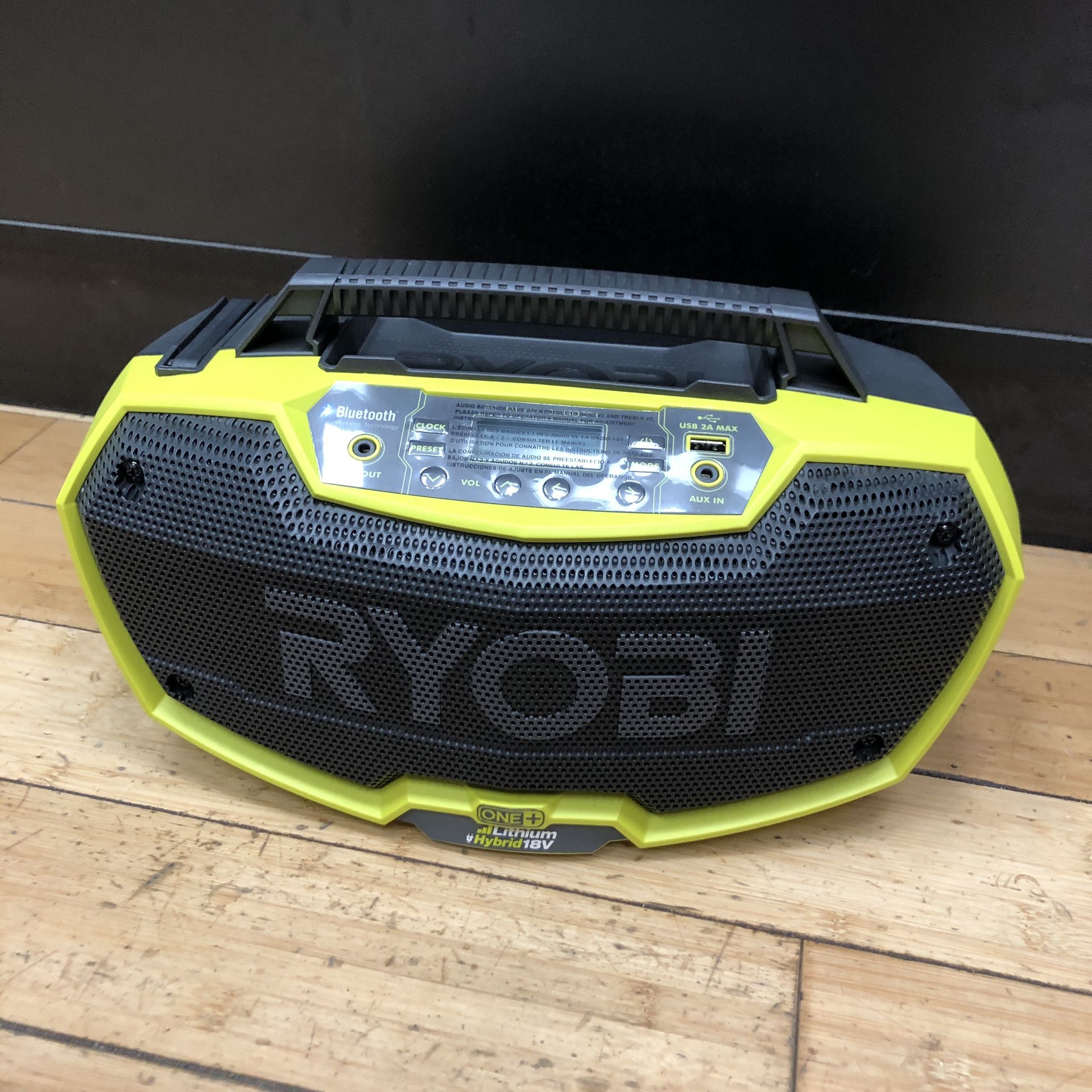 Ryobi P746 18V Bluetooth Radio (Tool Only) for Sale in Framingham, MA