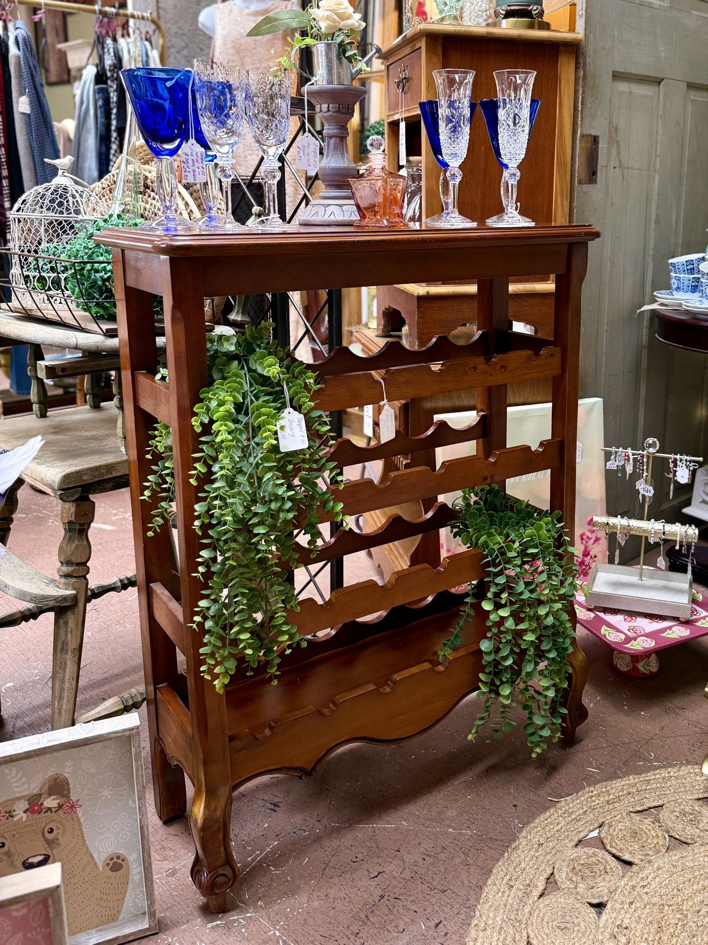 Wood Wine Rack