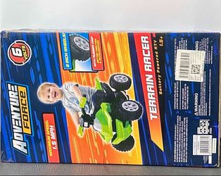 Adventure Force 6 Volt Green Terrain Racer ATV Powered Boys or Girls Ride-on