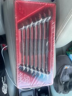 Snap On 7 Piece Ratcheting Combination Set