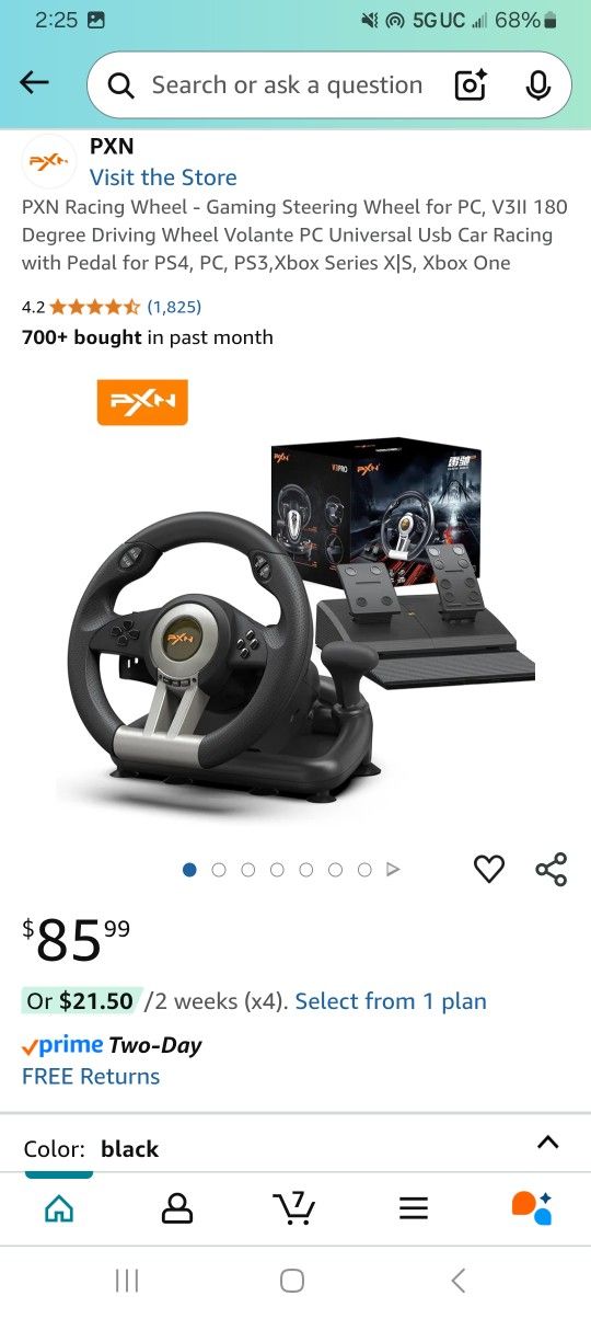 Pxn Racing Wheel