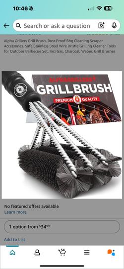 AlphaGriller Grill Brush