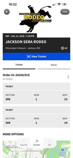 Black Rodeo Tickets for Jackson, MS Rodeo