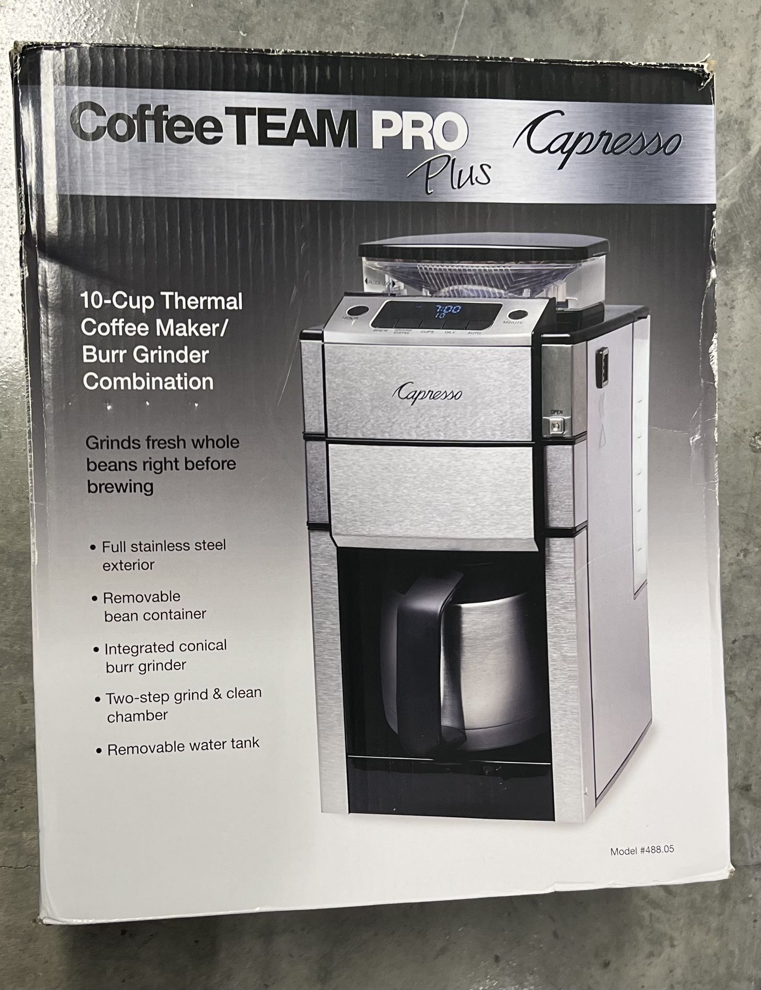 Capresso Coffee Maker/grinder