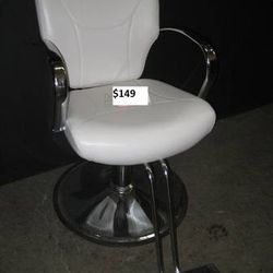 4 NEW WHITE Modern Style Barbershop Chair by Buy-Rite FREE DELIVERY - $149 EACH