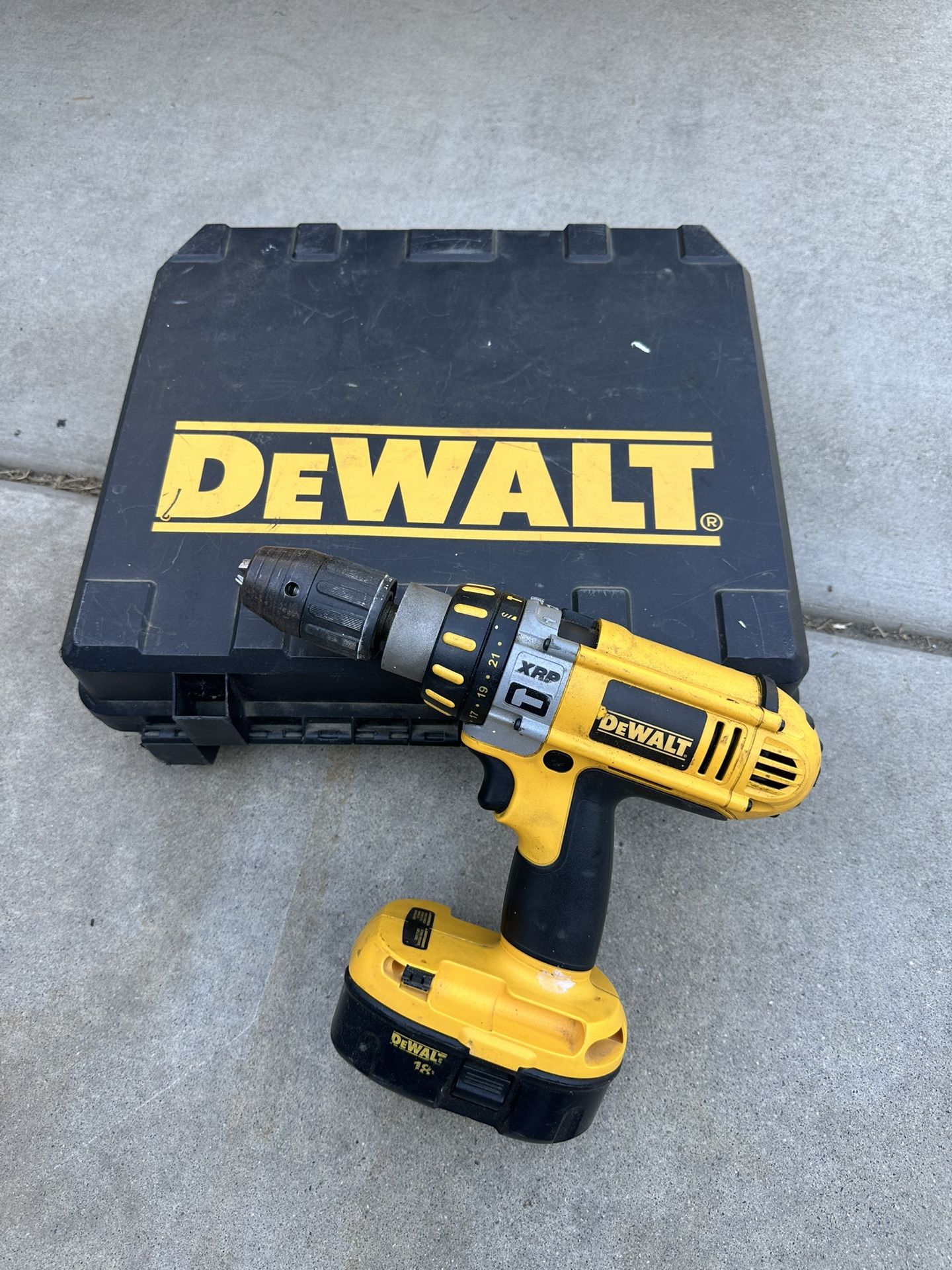 Dewalt Hand Drill And Case