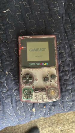 Gameboy Color (Clear / Purple) (TESTED WORKS)