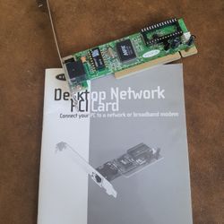 Pci Network Card. As New 100mb/s