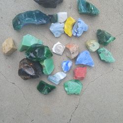 Glass Pieces For Melting