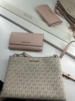 Michael Kors Crossbody Bag and Wallet Set