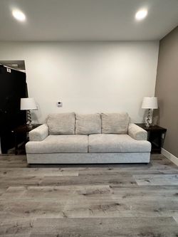 Pull out bed couch and swivel couch