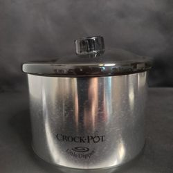 Miniature Stainless Steel Little Dipper Crock Pot