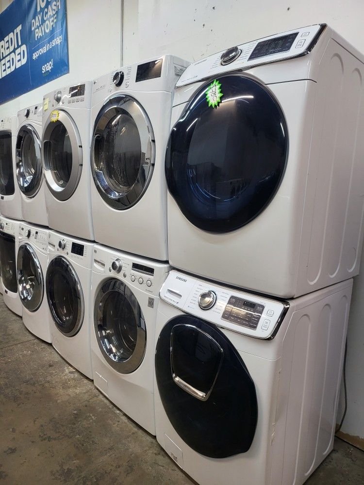 💥💥SAMSUNG SET STEAM WASHER END ELECTRIC DRYER ♨️ WITH WARRANTY ♨️ 