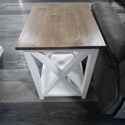 Hand Made Rustic End Table 