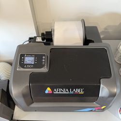 Afinia L501 Duo Ink Color Label Printer Used - Needs New Set Of Inks With Printhead.