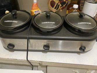 Farberware 3 Pot crockpot