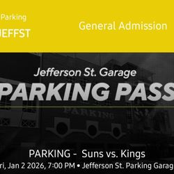 Phoenix Suns Parking 1/2
