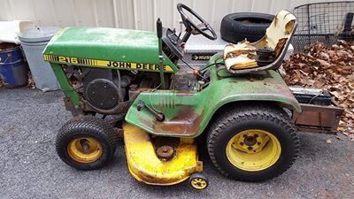 john deere 216 parts for sale in dover, pa - offerup