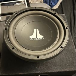 W3 Jl audio subwoofer 10” inch  2ohms